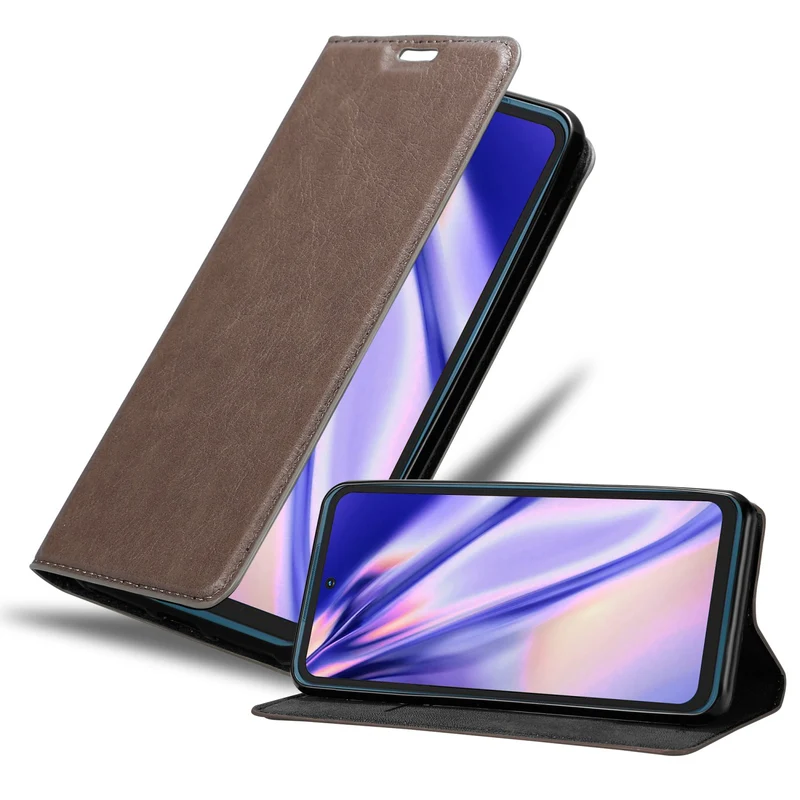 Cadorabo Hülle kompatibel mit Nokia XR20 Schutzhülle mit Magnetverschluss, Standfunktion und Kartenfach