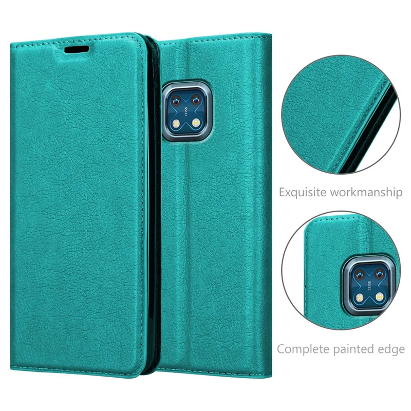 Cadorabo Hülle kompatibel mit Nokia XR20 Schutzhülle mit Magnetverschluss, Standfunktion und Kartenfach