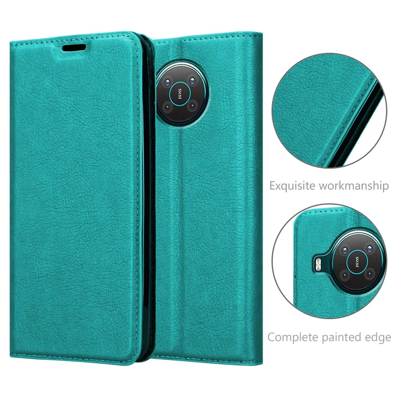 Cadorabo Hülle kompatibel mit Nokia X10 / X20 Schutzhülle mit Magnetverschluss, Standfunktion und Kartenfach