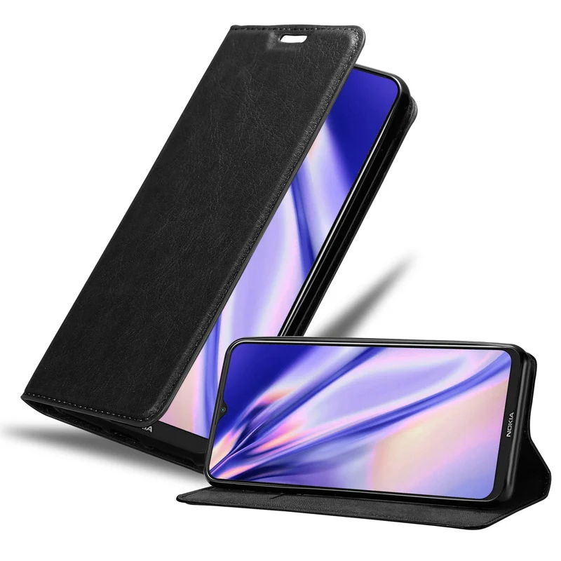 Cadorabo Hülle kompatibel mit Nokia G10 / G20 Schutzhülle mit Magnetverschluss, Standfunktion und Kartenfach
