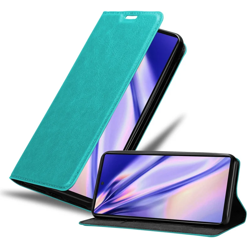 Cadorabo Hülle kompatibel mit Google PIXEL 6 Schutzhülle mit Magnetverschluss, Standfunktion und Kartenfach