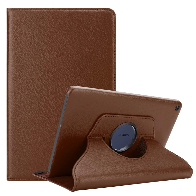 Cadorabo Tablet Hülle kompatibel mit Huawei MatePad T 10 (9.7 Zoll) / T 10s (10.1 Zoll) Schutzhülle OHNE Auto Wake Up, mit Standfunktion und Gummiband Verschluss