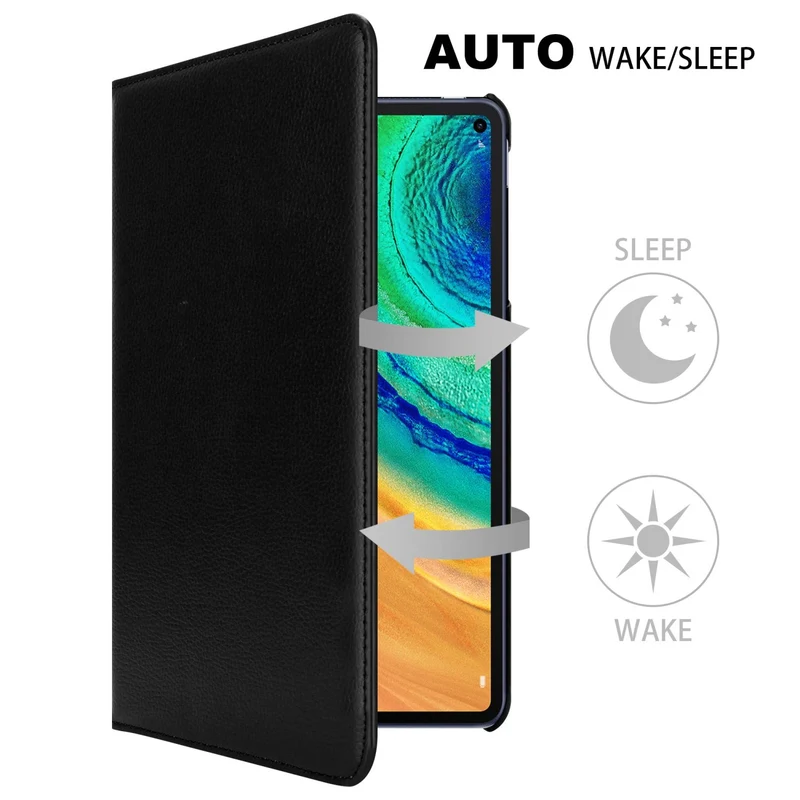 Cadorabo Tablet Hülle kompatibel mit Huawei MatePad PRO (10.8 Zoll) Schutzhülle OHNE Auto Wake Up, mit Standfunktion und Gummiband Verschluss