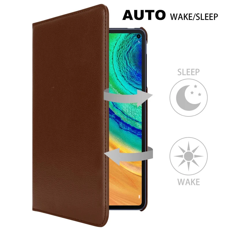 Cadorabo Tablet Hülle kompatibel mit Huawei MatePad PRO (10.8 Zoll) Schutzhülle OHNE Auto Wake Up, mit Standfunktion und Gummiband Verschluss