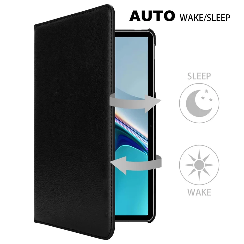 Cadorabo Tablet Hülle kompatibel mit Huawei MatePad 11 (10.95 Zoll) Schutzhülle OHNE Auto Wake Up, mit Standfunktion und Gummiband Verschluss