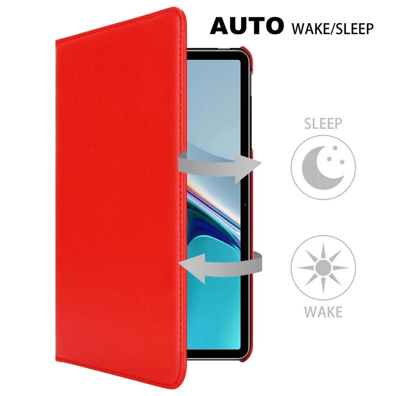 Cadorabo Tablet Hülle kompatibel mit Huawei MatePad 11 (10.95 Zoll) Schutzhülle OHNE Auto Wake Up, mit Standfunktion und Gummiband Verschluss