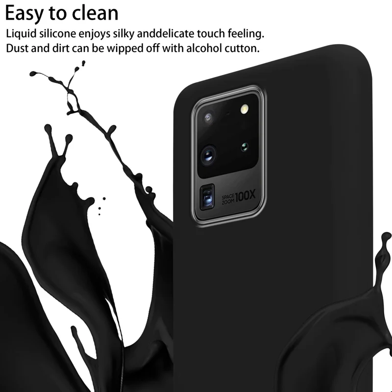 Cadorabo Handy Kette kompatibel mit Samsung Galaxy S20 ULTRA Silikon Schutzhülle mit längen verstellbaren Kordel Band