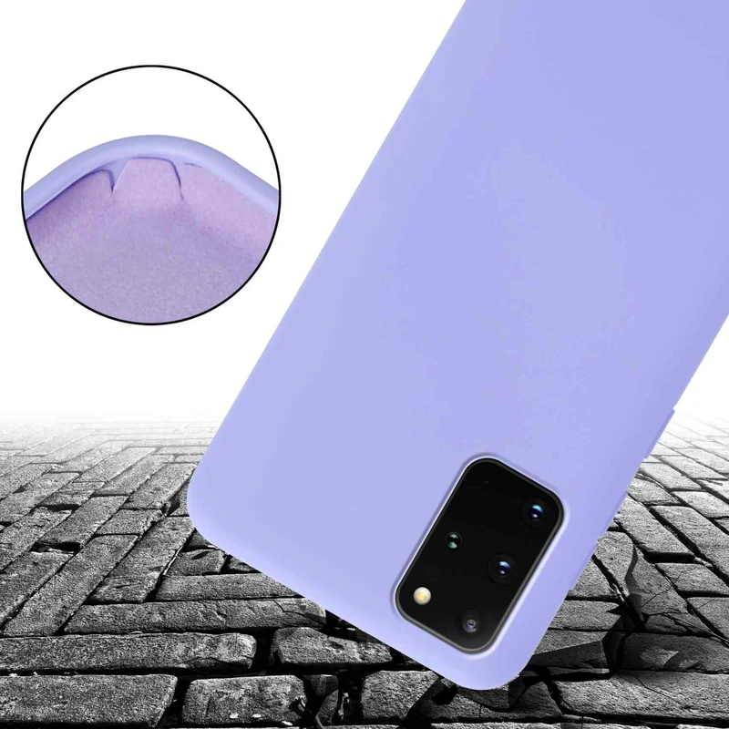 Cadorabo Handy Kette kompatibel mit Samsung Galaxy S20 ULTRA Silikon Schutzhülle mit längen verstellbaren Kordel Band