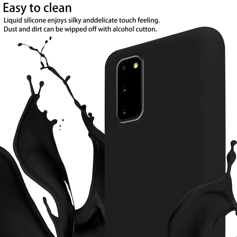 Cadorabo Handy Kette kompatibel mit Samsung Galaxy S20 Silikon Schutzhülle mit längen verstellbaren Kordel Band