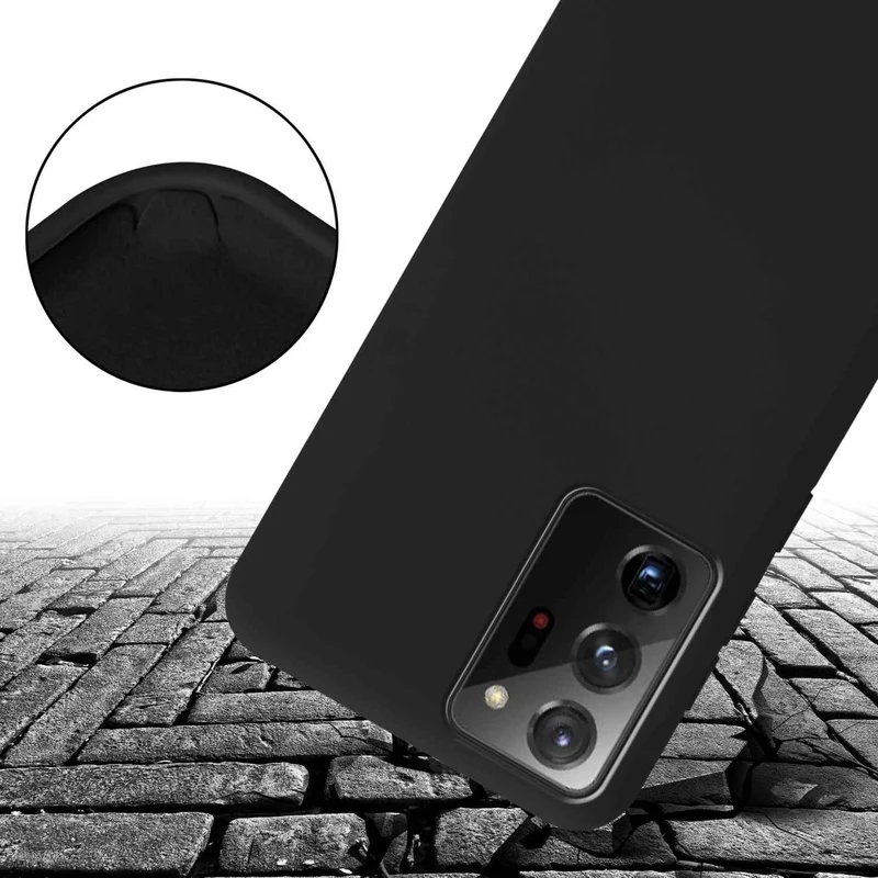 Cadorabo Handy Kette kompatibel mit Samsung Galaxy NOTE 20 PLUS Silikon Schutzhülle mit längen verstellbaren Kordel Band