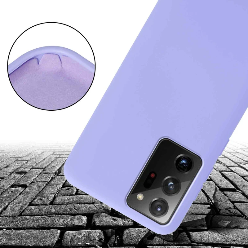 Cadorabo Handy Kette kompatibel mit Samsung Galaxy NOTE 20 PLUS Silikon Schutzhülle mit längen verstellbaren Kordel Band