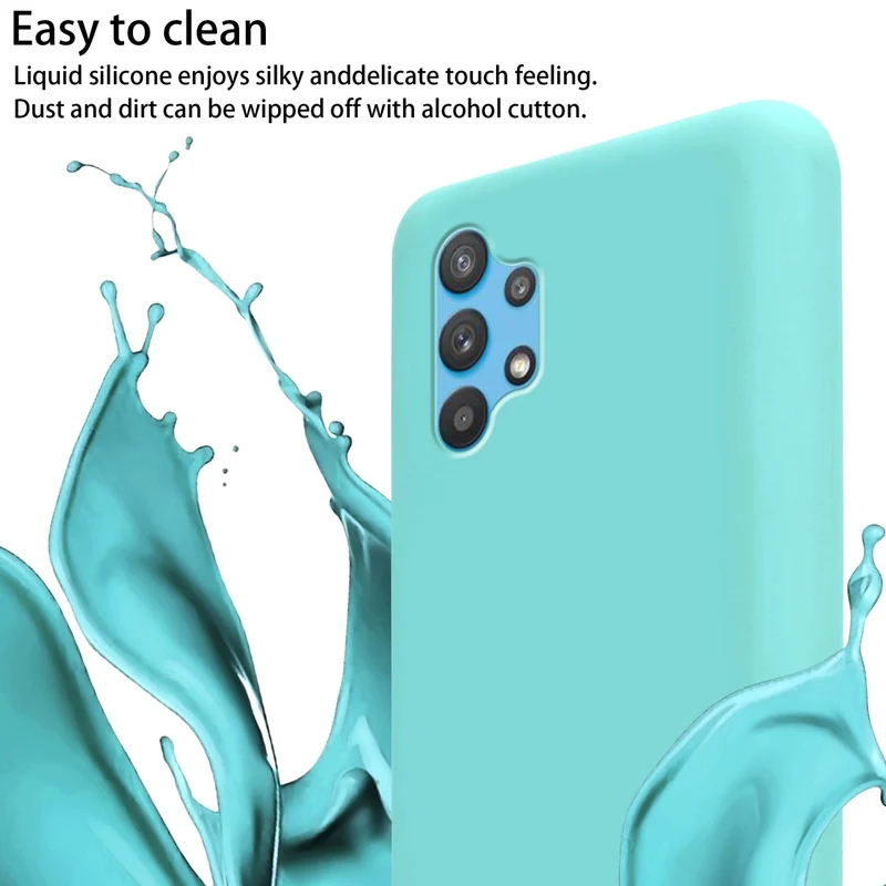 Cadorabo Handy Kette kompatibel mit Samsung Galaxy A52 (4G / 5G) / A52s Silikon Schutzhülle mit längen verstellbaren Kordel Band