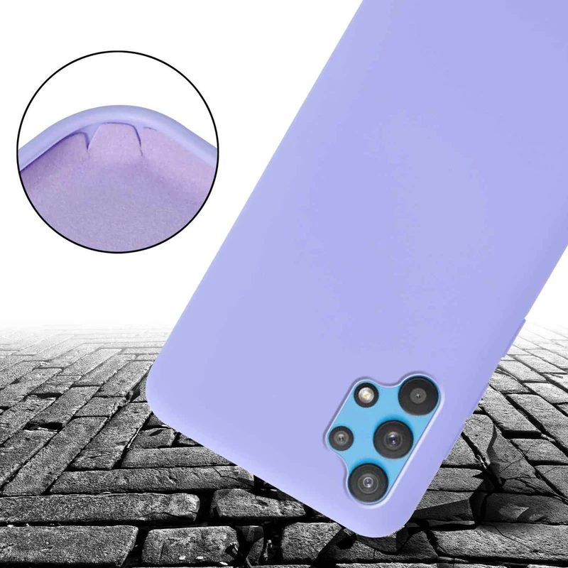 Cadorabo Handy Kette kompatibel mit Samsung Galaxy A52 (4G / 5G) / A52s Silikon Schutzhülle mit längen verstellbaren Kordel Band