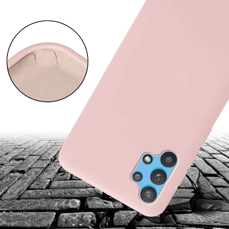 Cadorabo Handy Kette kompatibel mit Samsung Galaxy A52 (4G / 5G) / A52s Silikon Schutzhülle mit längen verstellbaren Kordel Band
