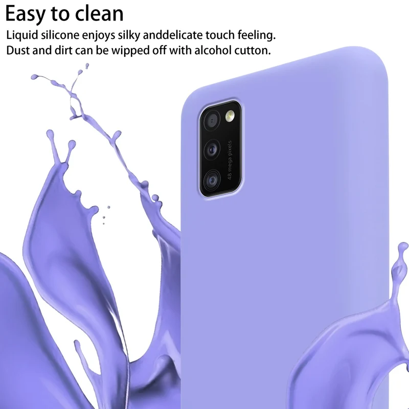 Cadorabo Handy Kette kompatibel mit Samsung Galaxy A51 4G / M40s Silikon Schutzhülle mit längen verstellbaren Kordel Band