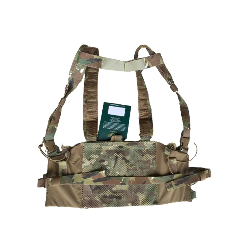 Eagle Industries MOLLE Multi-Mission Chest Rig Multicam + RFF Front Flap