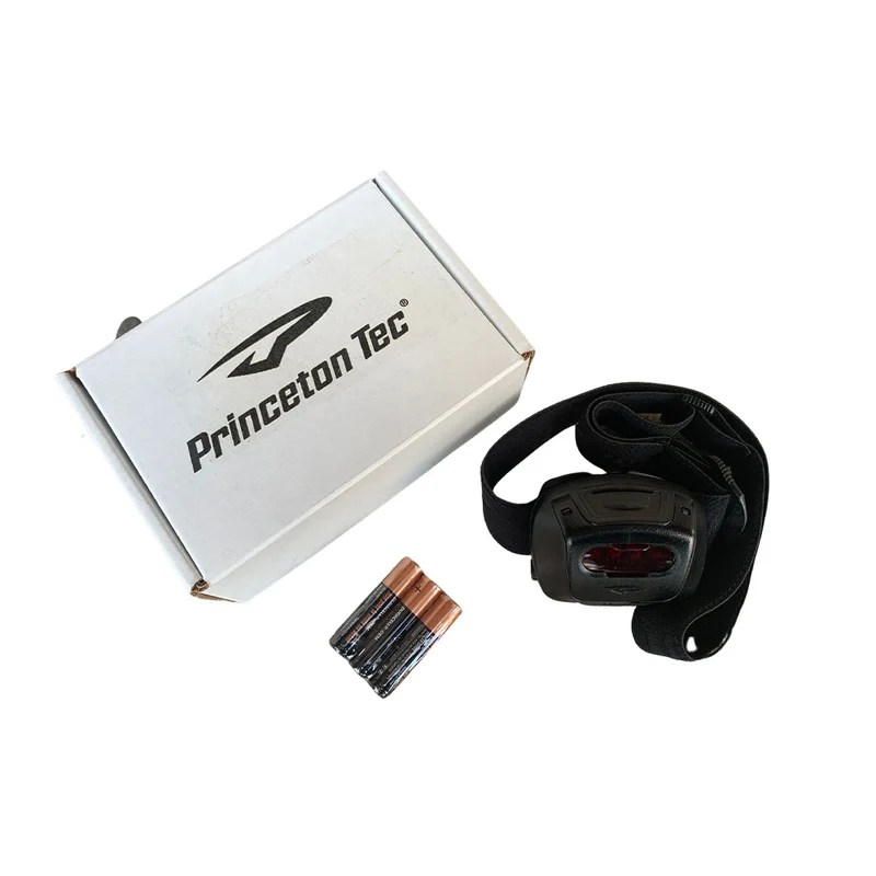 Princeton Tec QUAD Tactical WHITE/RED Filter Headlamp - Stirnlampe