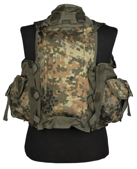 Mil-Tec Einsatzweste Tactical Flecktarn