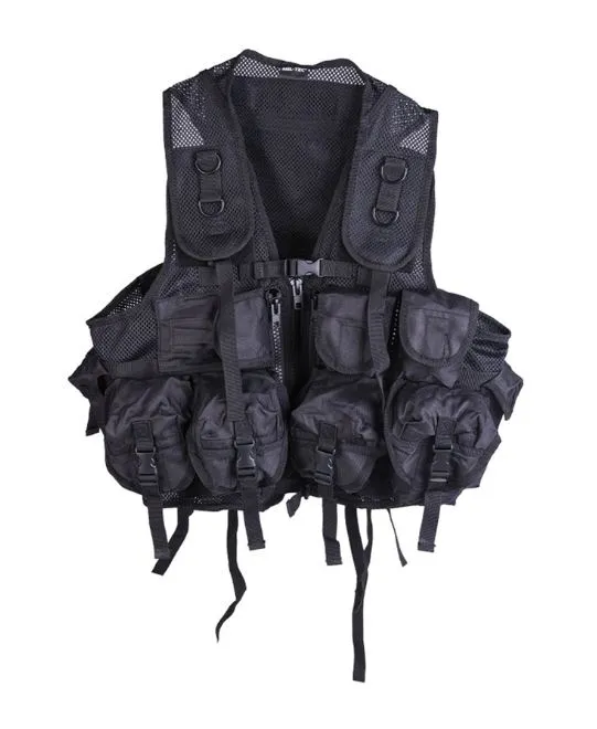 Mil-Tec Einsatzweste Tactical Schwarz