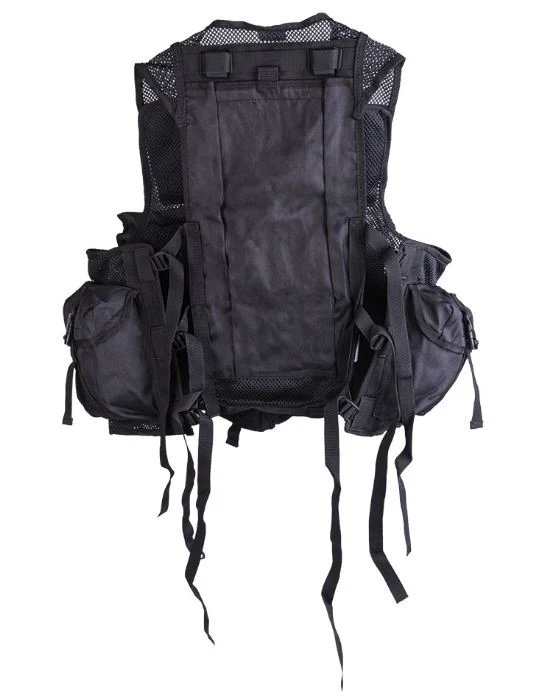 Mil-Tec Einsatzweste Tactical Schwarz
