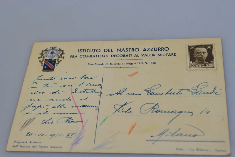 Postkarte „Nastro Azzurro“