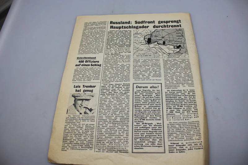 „Luftpost“ Alliierte Anti-Nazi-Propagandazeitung – 1944