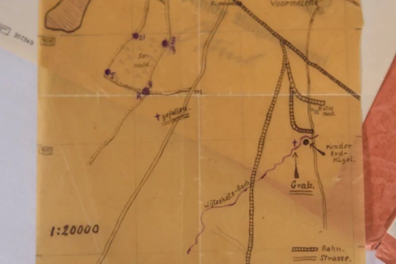 Mappe mit notariellen Urkunden III° Reich