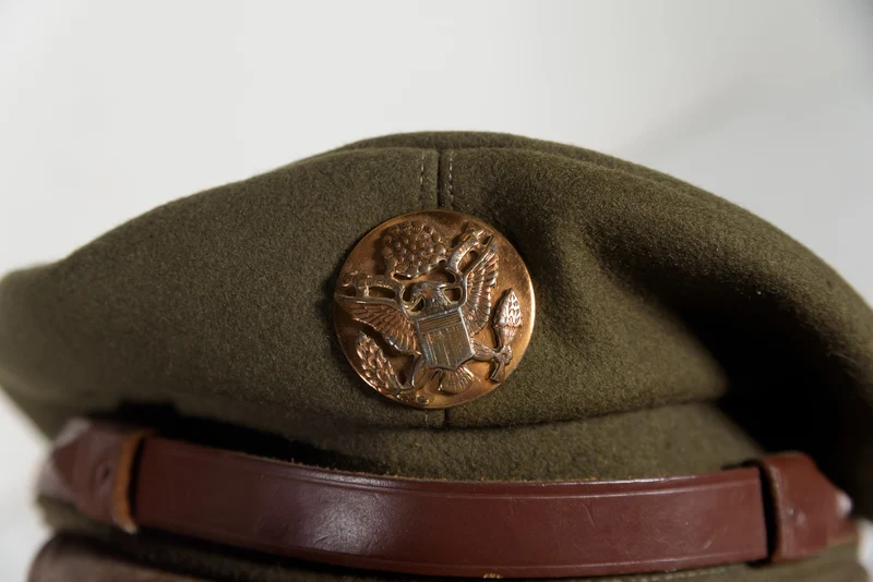 Schirmmütze der US-Armee aus dem 2. Weltkrieg