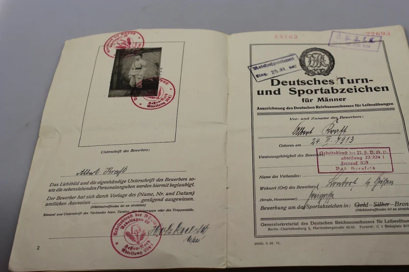 DRA-Zertifikat 1934