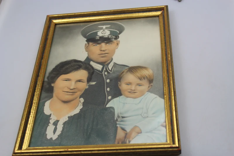 Gerahmtes Foto aus dem 2. Weltkrieg