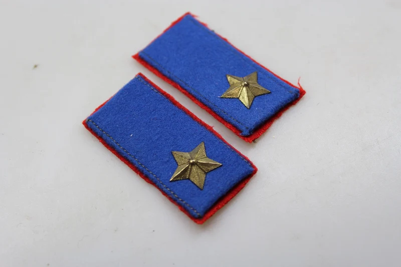Paar offizielle REI-Insignien aus dem 2. Weltkrieg