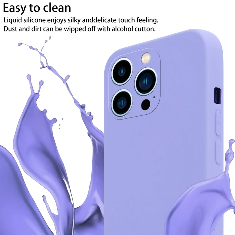 Cadorabo Handy Kette kompatibel mit Apple iPhone 13 PRO MAX Silikon Schutzhülle mit längen verstellbaren Kordel Band