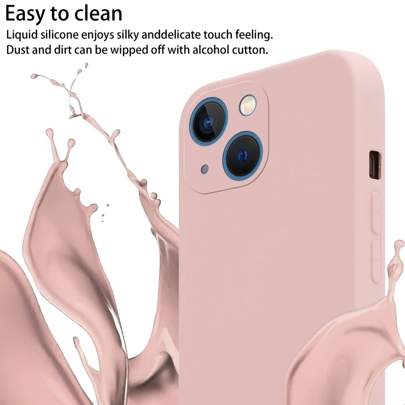 Cadorabo Handy Kette kompatibel mit Apple iPhone 13 MINI Silikon Schutzhülle mit längen verstellbaren Kordel Band