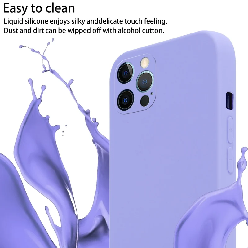 Cadorabo Handy Kette kompatibel mit Apple iPhone 12 PRO MAX Silikon Schutzhülle mit längen verstellbaren Kordel Band