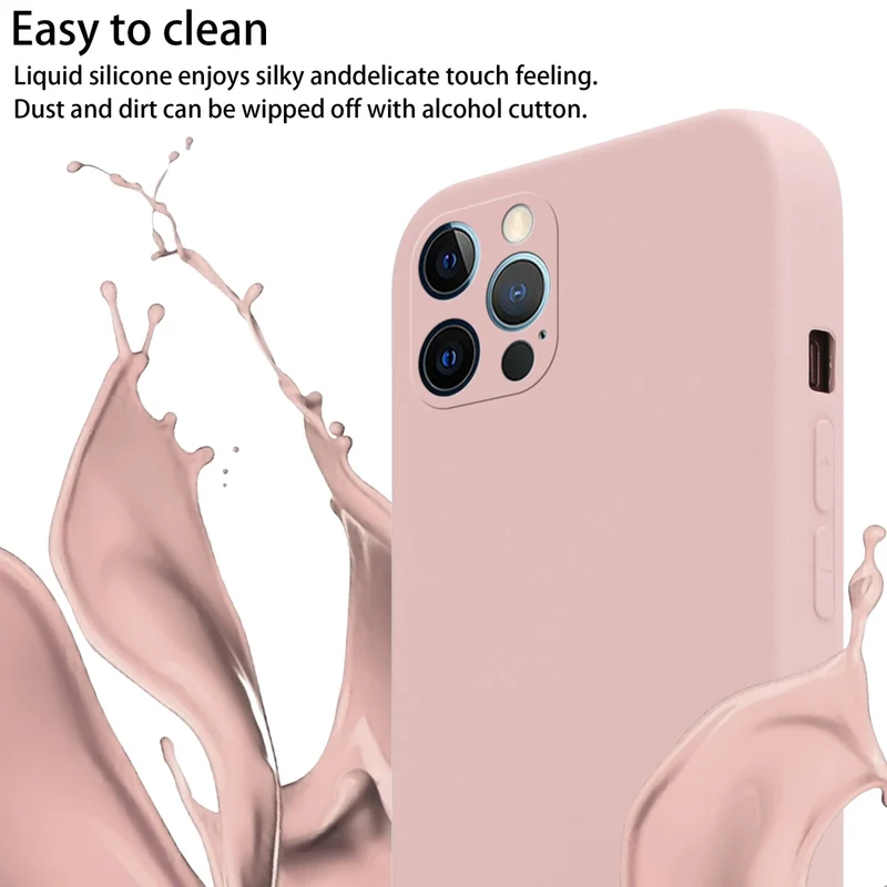 Cadorabo Handy Kette kompatibel mit Apple iPhone 12 PRO MAX Silikon Schutzhülle mit längen verstellbaren Kordel Band