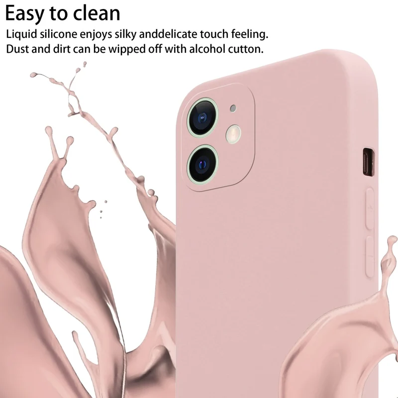 Cadorabo Handy Kette kompatibel mit Apple iPhone 12 MINI Silikon Schutzhülle mit längen verstellbaren Kordel Band