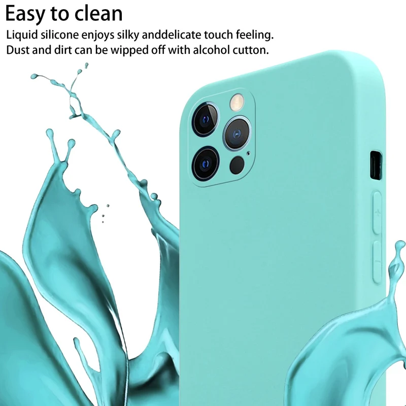 Cadorabo Handy Kette kompatibel mit Apple iPhone 12 / 12 PRO Silikon Schutzhülle mit längen verstellbaren Kordel Band