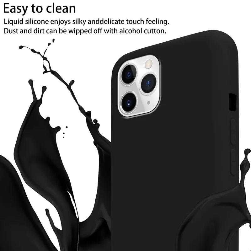 Cadorabo Handy Kette kompatibel mit Apple iPhone 11 PRO MAX Silikon Schutzhülle mit längen verstellbaren Kordel Band