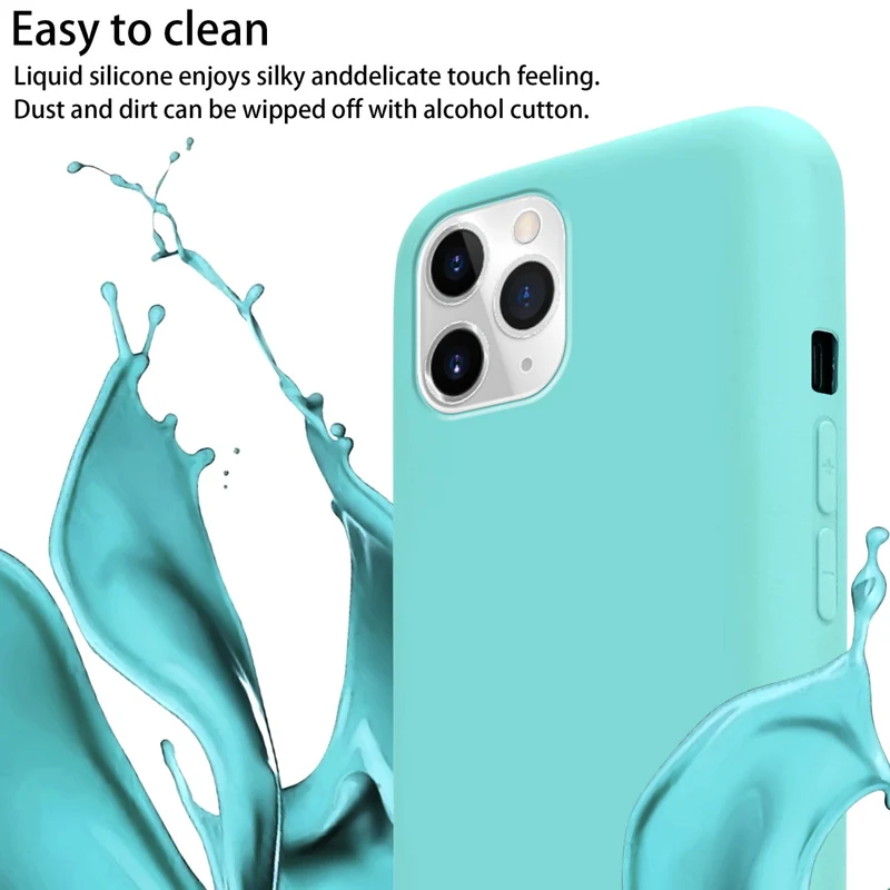 Cadorabo Handy Kette kompatibel mit Apple iPhone 11 PRO MAX Silikon Schutzhülle mit längen verstellbaren Kordel Band