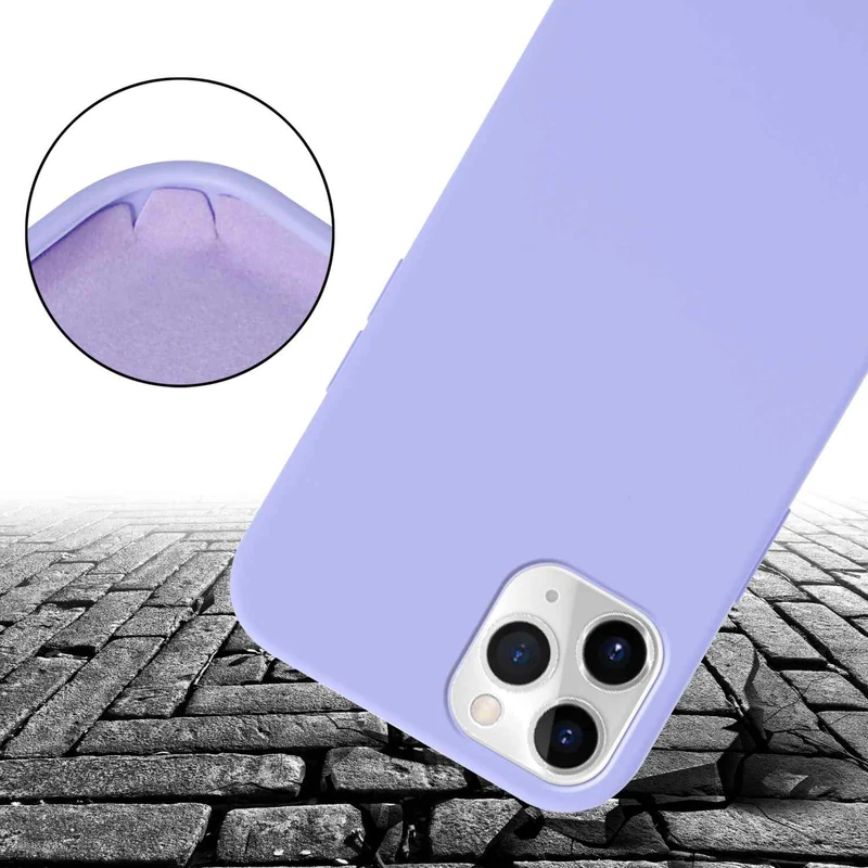 Cadorabo Handy Kette kompatibel mit Apple iPhone 11 PRO MAX Silikon Schutzhülle mit längen verstellbaren Kordel Band