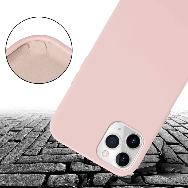 Cadorabo Handy Kette kompatibel mit Apple iPhone 11 PRO MAX Silikon Schutzhülle mit längen verstellbaren Kordel Band