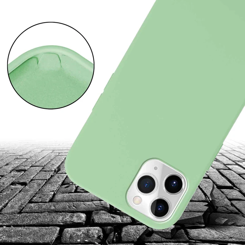 Cadorabo Handy Kette kompatibel mit Apple iPhone 11 PRO Silikon Schutzhülle mit längen verstellbaren Kordel Band