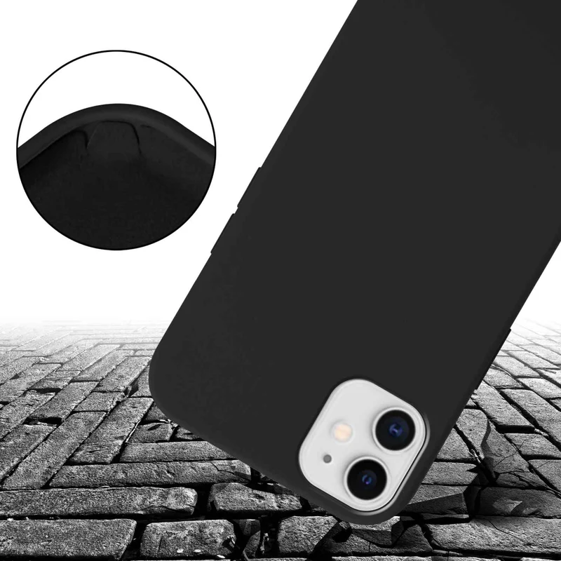 Cadorabo Handy Kette kompatibel mit Apple iPhone 11 Silikon Schutzhülle mit längen verstellbaren Kordel Band