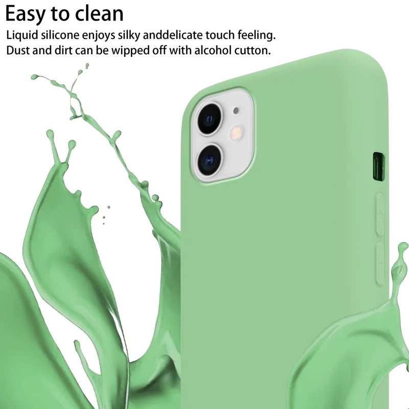 Cadorabo Handy Kette kompatibel mit Apple iPhone 11 Silikon Schutzhülle mit längen verstellbaren Kordel Band