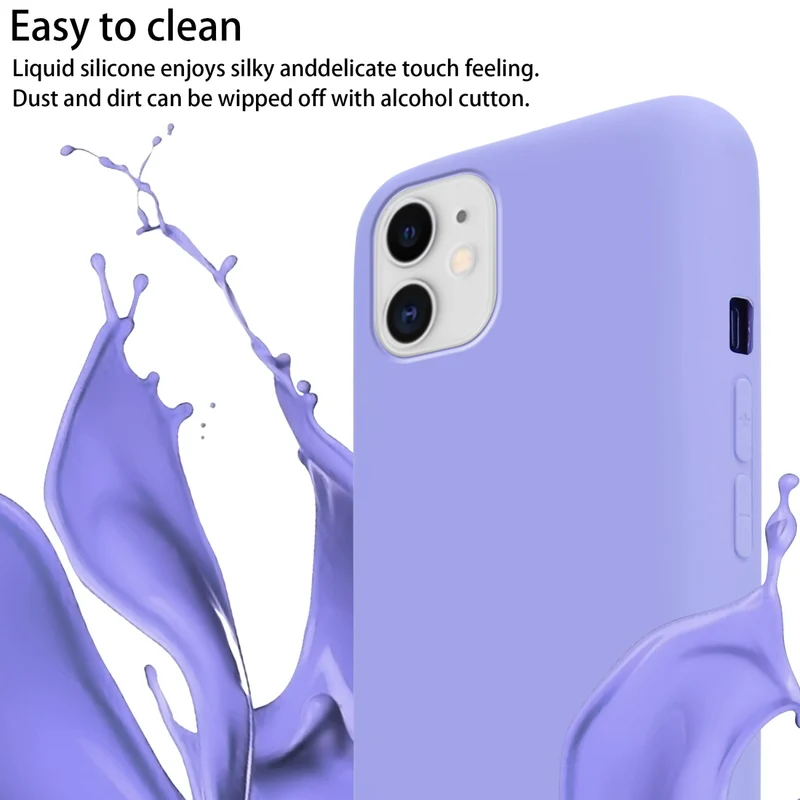 Cadorabo Handy Kette kompatibel mit Apple iPhone 11 Silikon Schutzhülle mit längen verstellbaren Kordel Band