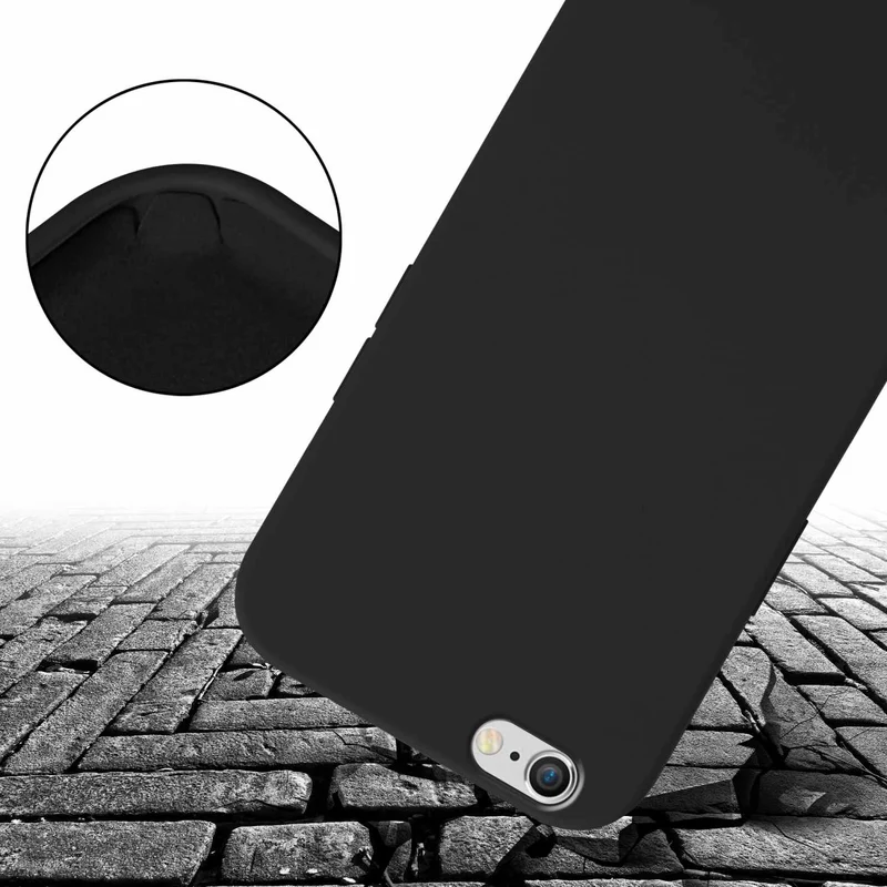 Cadorabo Handy Kette kompatibel mit Apple iPhone 6 / 6S Silikon Schutzhülle mit längen verstellbaren Kordel Band
