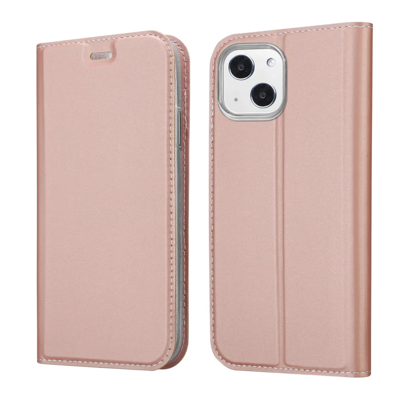 Cadorabo Hülle kompatibel mit Apple iPhone 13 MINI Schutzhülle mit Magnetverschluss, Standfunktion und Kartenfach