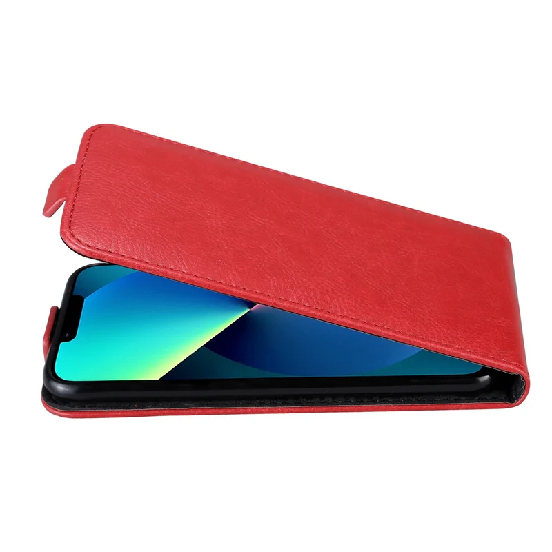 Cadorabo Hülle kompatibel mit Apple iPhone 13 PRO Schutzhülle im Flip Design aus glattem Kunstleder