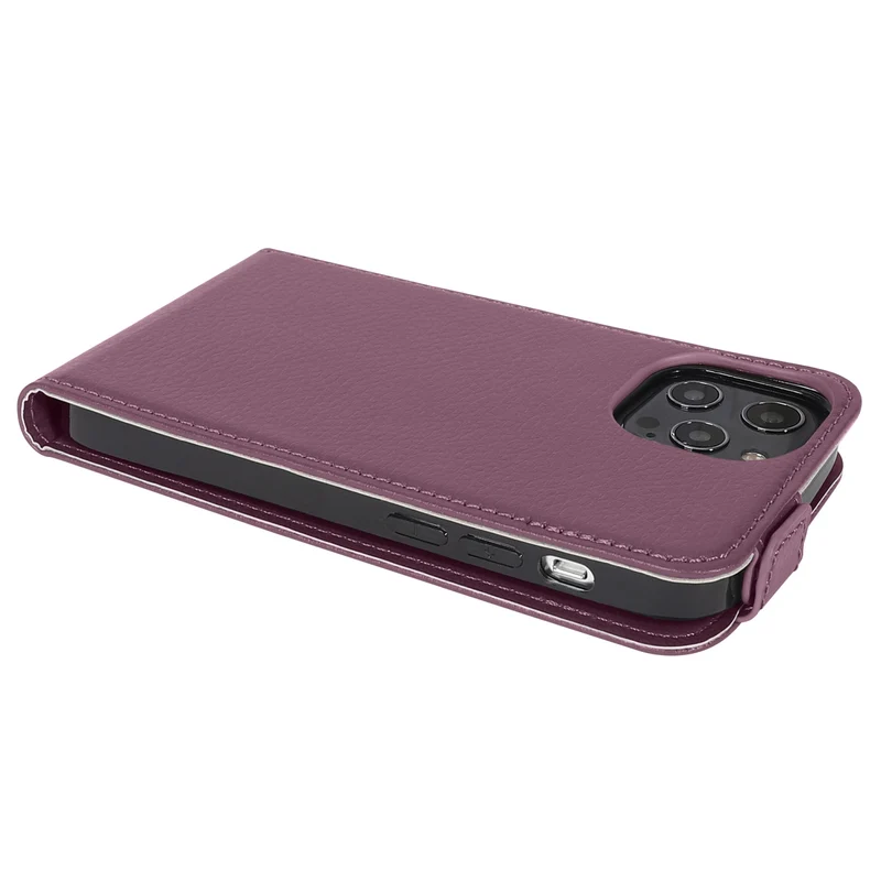 Cadorabo Hülle kompatibel mit Apple iPhone 13 PRO Schutzhülle im Flip Design aus glattem Kunstleder