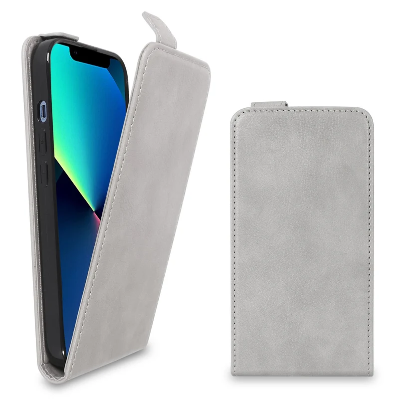 Cadorabo Hülle kompatibel mit Apple iPhone 13 PRO Schutzhülle im Flip Design aus glattem Kunstleder